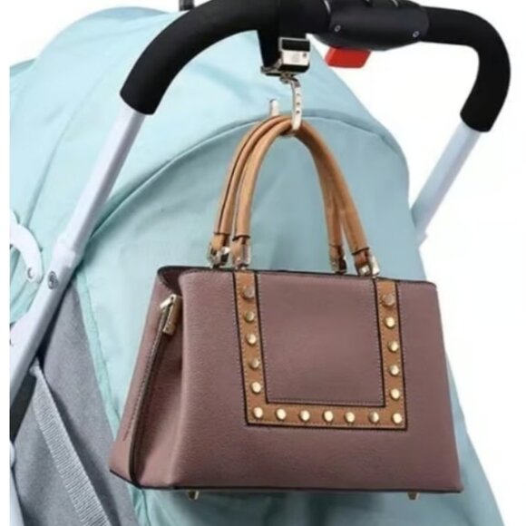 1pc. Gold High Quality Fashionable And Beautiful Zinc Alloy Stroller Hooks - Picture 4 of 7